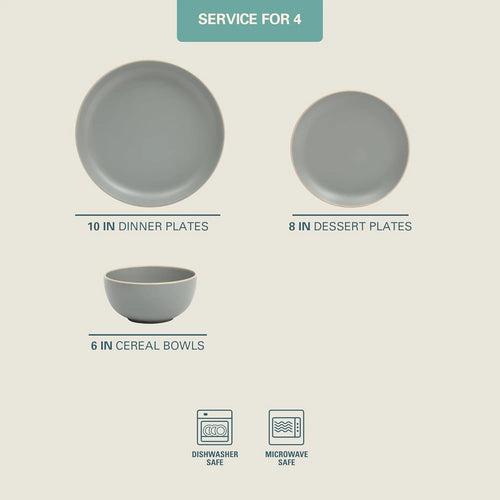 Rockaway Matte Stoneware Dinnerware