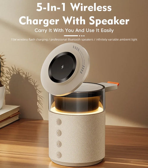 Magnetic Charging Nightstand Station